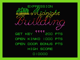 Midnight Building screenshot 3 for MSX